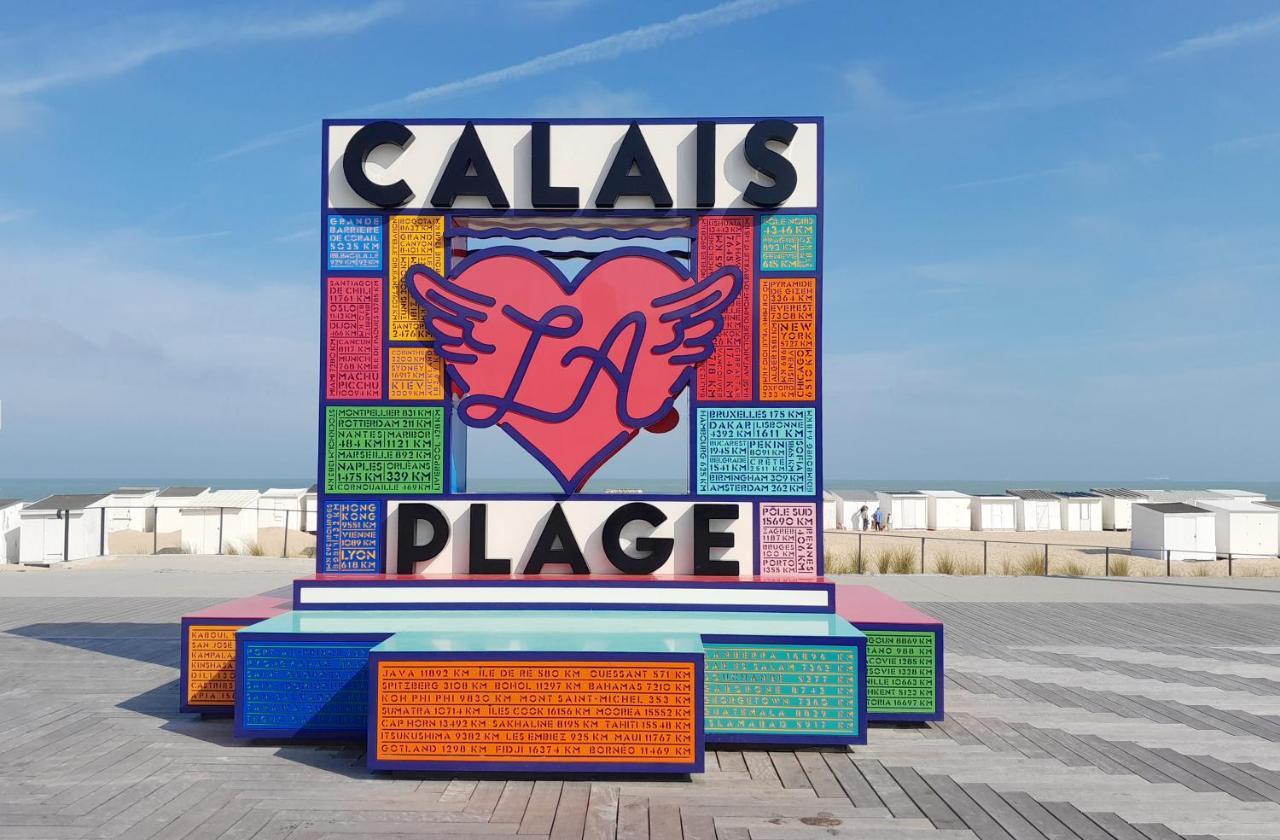Studio Plage, Vue Mer Et Dragon, Garage Pour Moto Calais Eksteriør billede