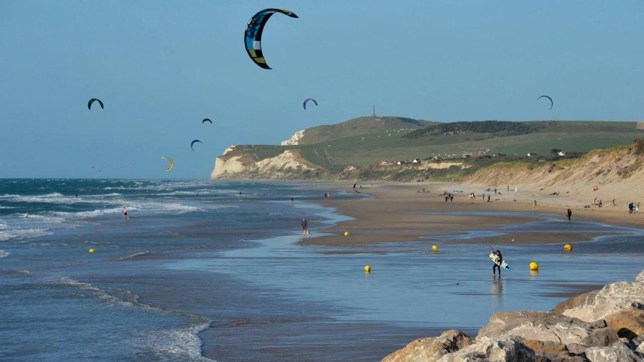 Studio Plage, Vue Mer Et Dragon, Garage Pour Moto Calais Eksteriør billede