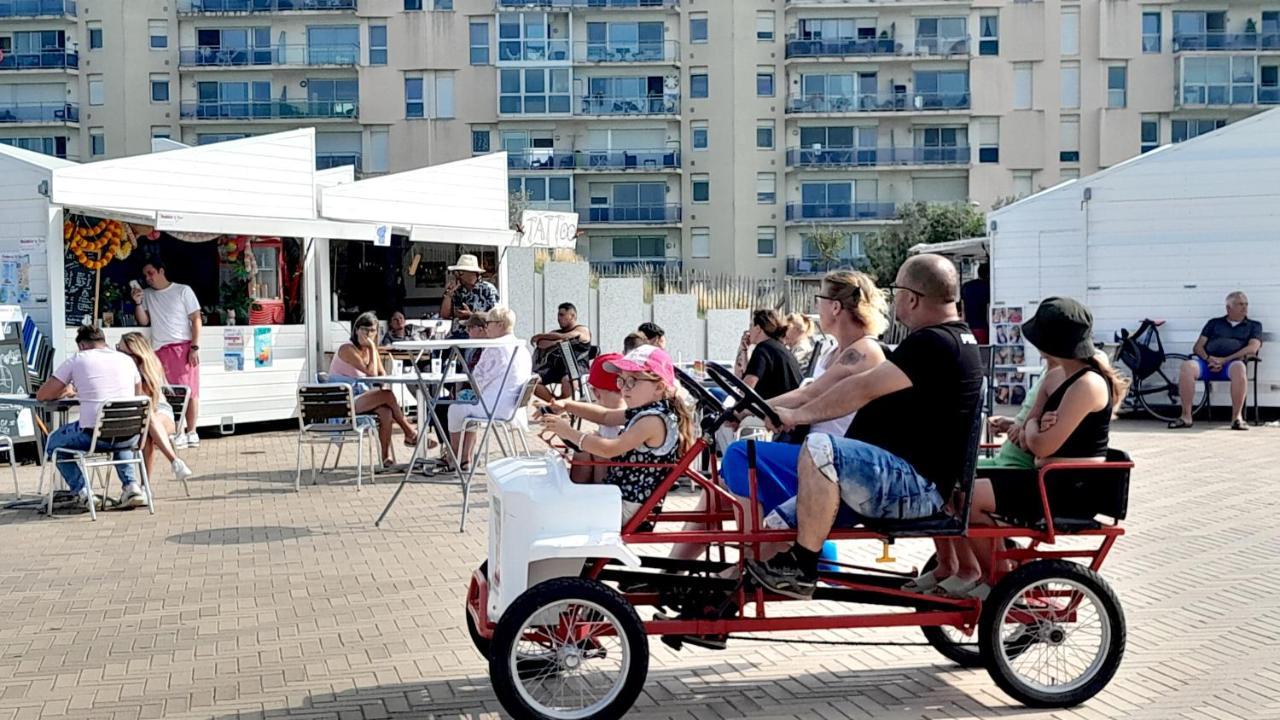 Studio Plage, Vue Mer Et Dragon, Garage Pour Moto Calais Eksteriør billede